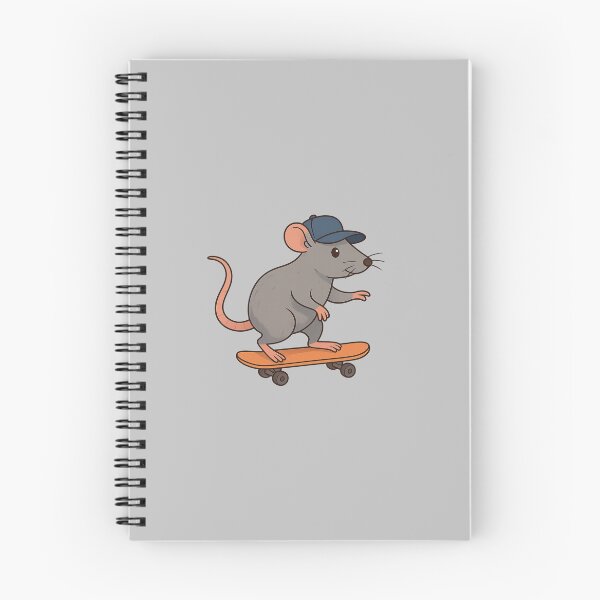 Item preview, Rat on a skateboard designed and sold by rat3ra.