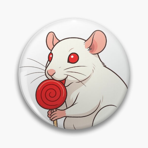 Item preview, Rat with lollipop designed and sold by rat3ra.
