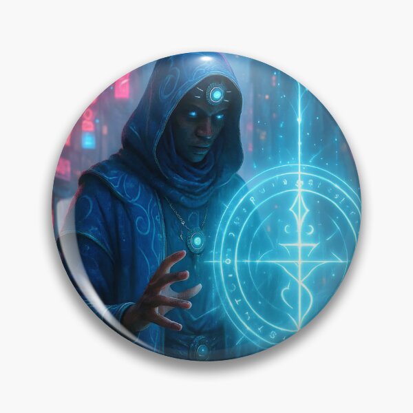 Item preview, ⟢ City Magus — Glyph of the Holographic Sigil ⟣ designed and sold by LUMINOUS LUCIDITY.