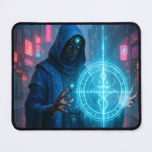 Item preview, ⟢ City Magus — Glyph of the Holographic Sigil ⟣ designed and sold by LUMINOUS LUCIDITY.