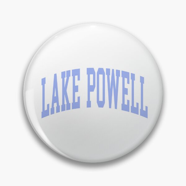 Item preview, Lake Powell - College Font Curved Typography Pink  designed and sold by chosenhomes.