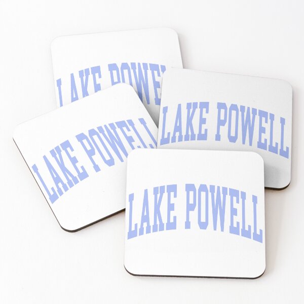 Item preview, Lake Powell - College Font Curved Typography Pink  designed and sold by chosenhomes.