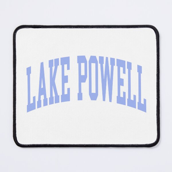 Item preview, Lake Powell - College Font Curved Typography Pink  designed and sold by chosenhomes.