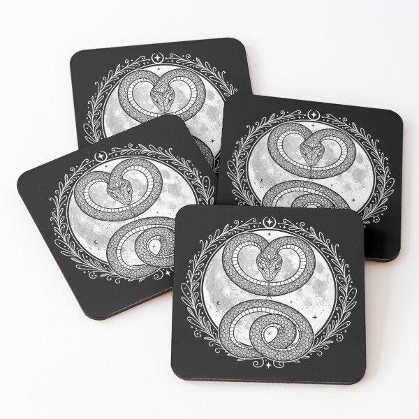 Aperçu de l'œuvre Serpent de lune créée et vendue par MangofiShop.