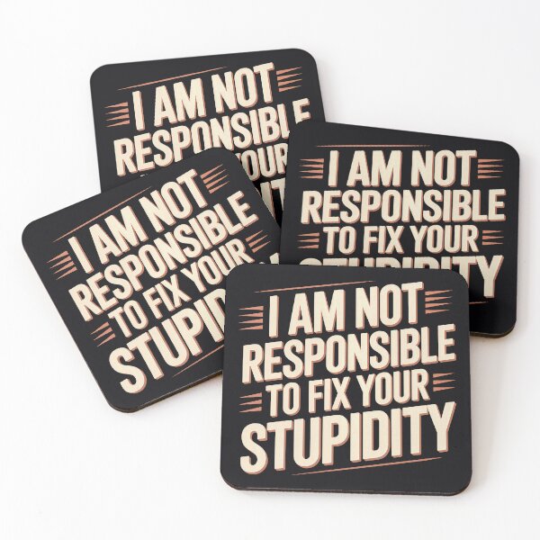 Item preview, I Am Not Responsible designed and sold by Nomadic Spirit Studios.