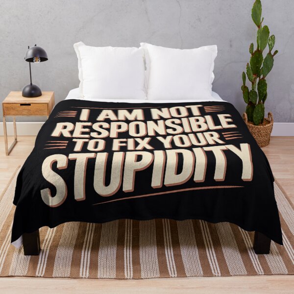 Item preview, I Am Not Responsible designed and sold by Nomadic Spirit Studios.