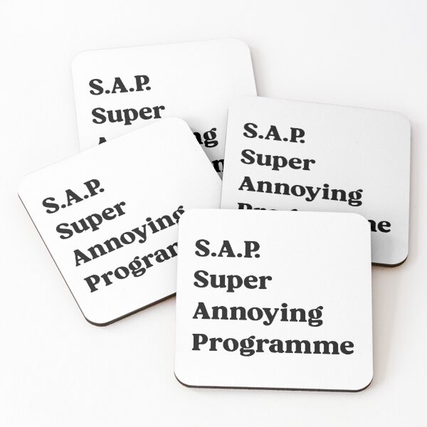 Item preview, Sticker S.A.P Tech Humor 2 designed and sold by ericcasar.