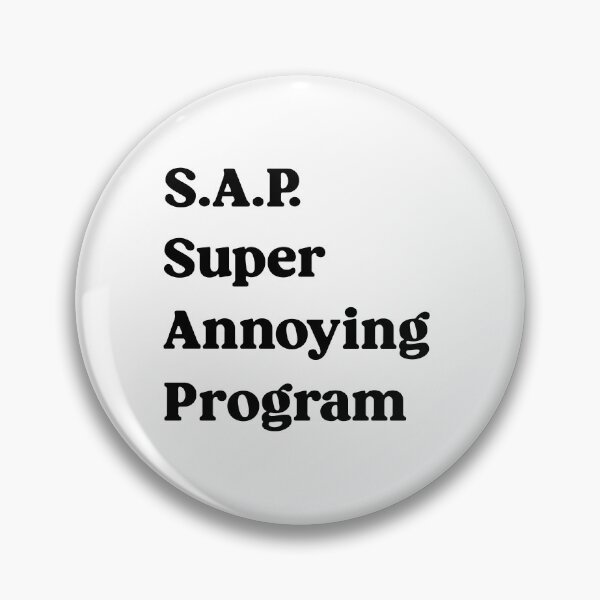 Item preview, Sticker S.A.P Tech Humor designed and sold by ericcasar.