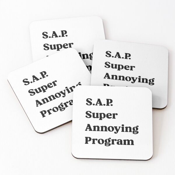 Item preview, Sticker S.A.P Tech Humor designed and sold by ericcasar.