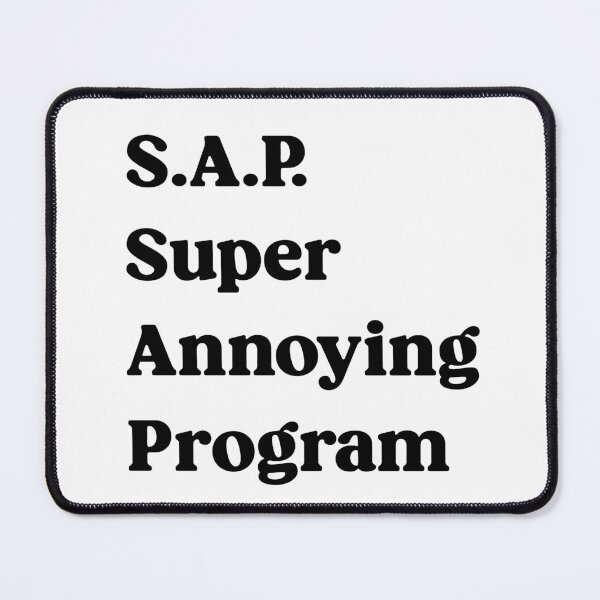 Item preview, Sticker S.A.P Tech Humor designed and sold by ericcasar.