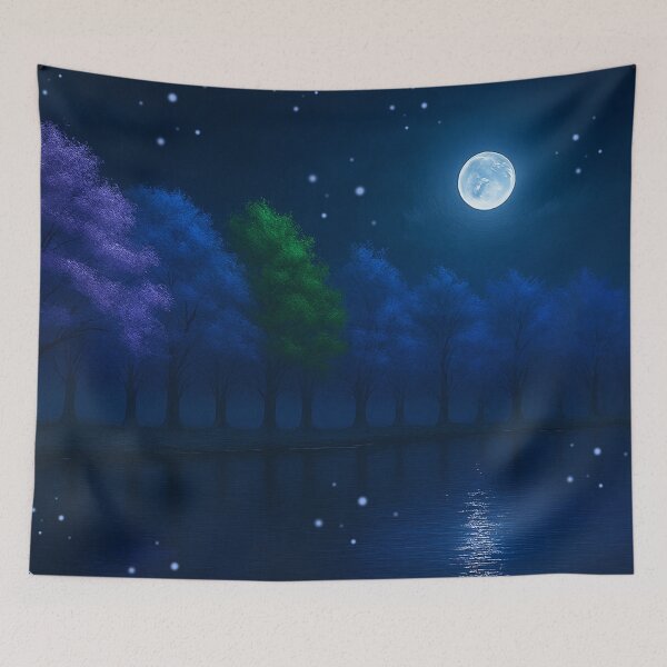 Item preview, Echoes of Dusk Landscape designed and sold by Joey Santiago.