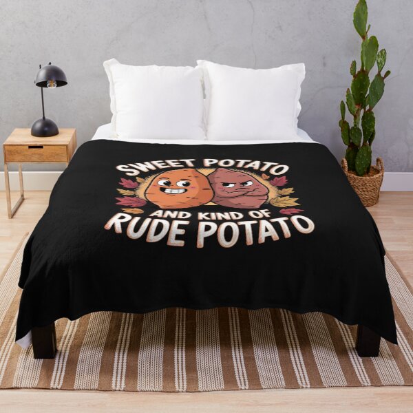 Item preview, Sweet Potato and Kind of Rude Potato bestie gift idea designed and sold by Pawel Oska.