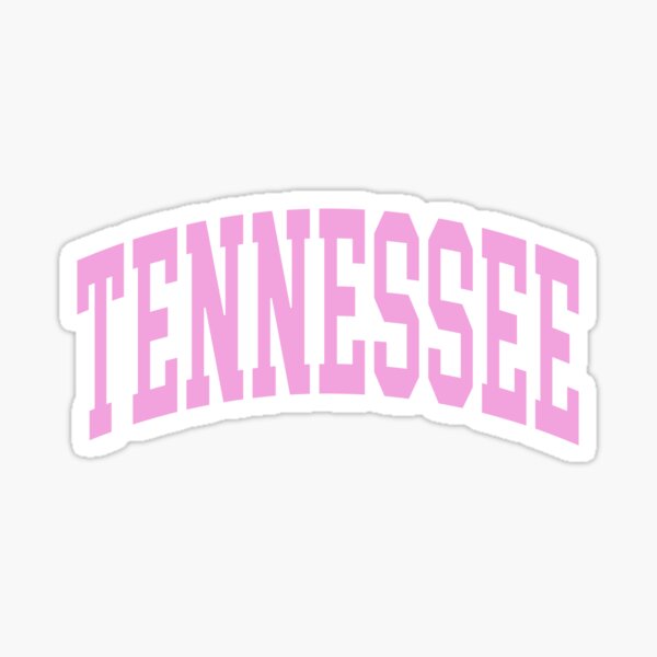 Item preview, Tennessee - College Font Curved Typography designed and sold by chosenhomes.