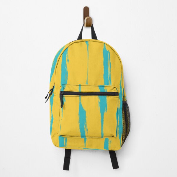 Item preview, Inked Stripes Yellow and Turquoise designed and sold by LAEC-Shop.