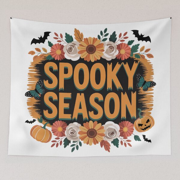 Item preview, Spooky Season – Retro Fall Halloween Vibes designed and sold by SoftStyleStudio ⭐⭐⭐.