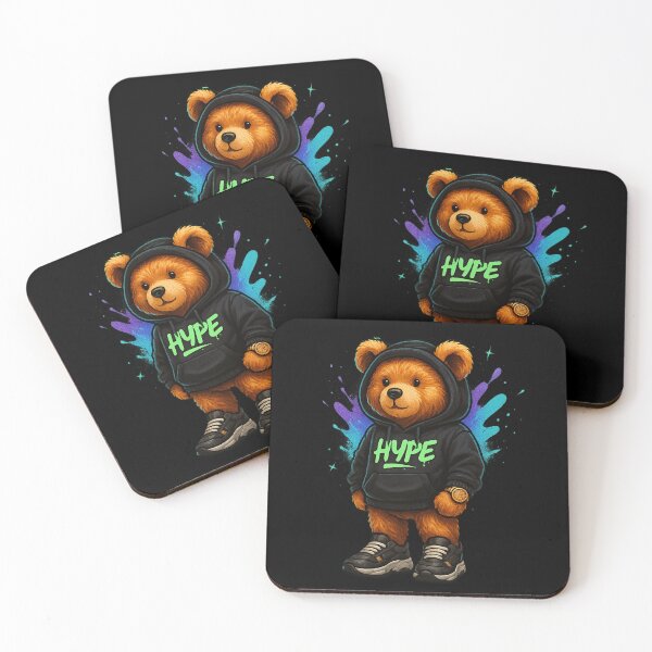 Item preview, Hype Mode Bear – Urban Bear designed and sold by Ahau Designs.
