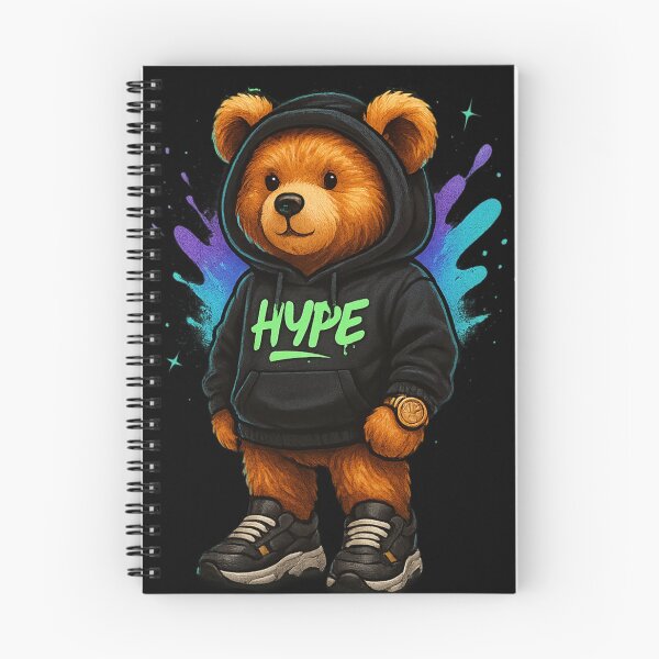 Item preview, Hype Mode Bear – Urban Bear designed and sold by Ahau Designs.