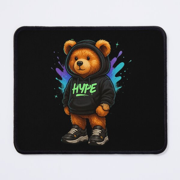 Item preview, Hype Mode Bear – Urban Bear designed and sold by Ahau Designs.