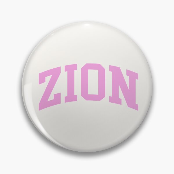 Item preview, Zion - College Font Curved Typography designed and sold by chosenhomes.