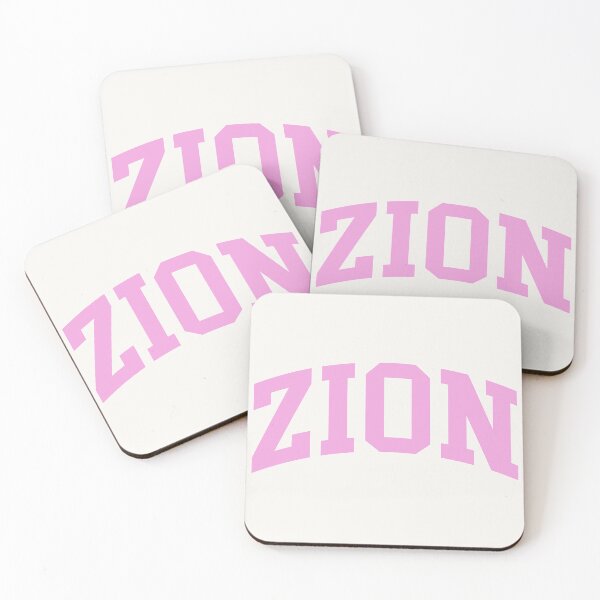 Item preview, Zion - College Font Curved Typography designed and sold by chosenhomes.