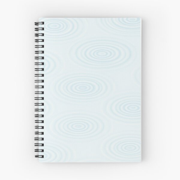 Item preview, Ripple Rings Notebook designed and sold by Geek-Girl-Art.