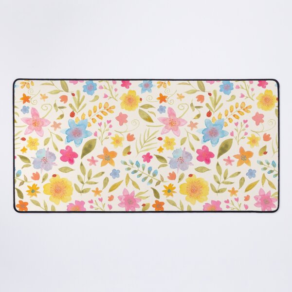 Item preview, Watercolor Garden Off White designed and sold by Tori Morais.