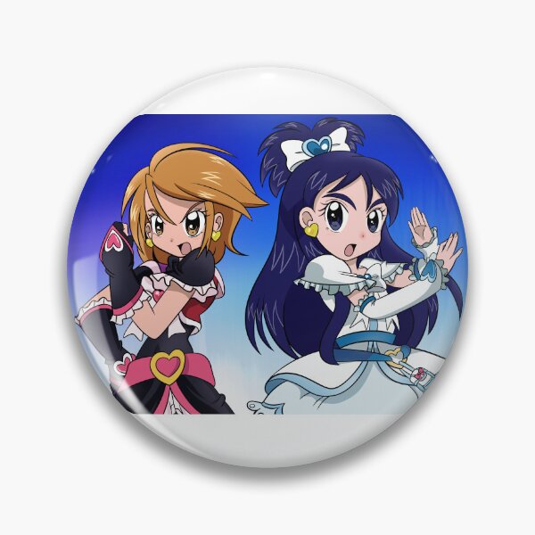 Item preview, Futari Wa Precure Max Heart: Cure Black and Cure White designed and sold by starlight_draws.