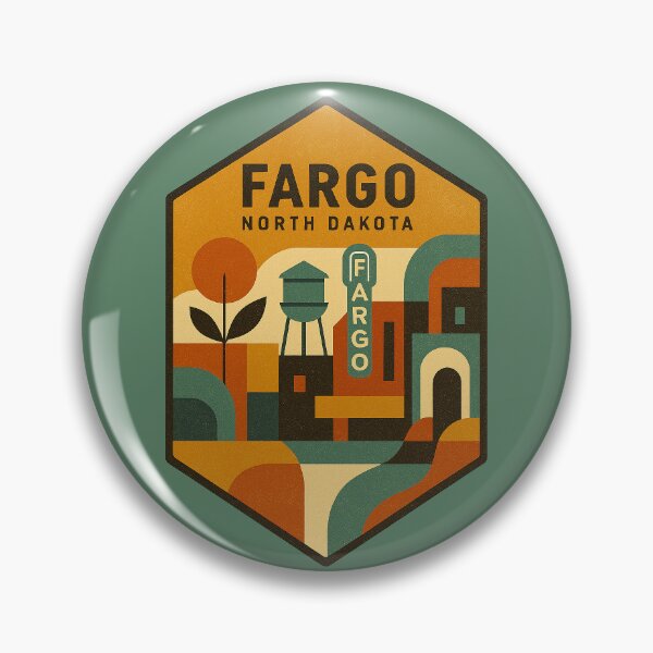 Artikelvorschau, Fargo, North Dakota entworfen und verkauft von Broken Antler Designs .
