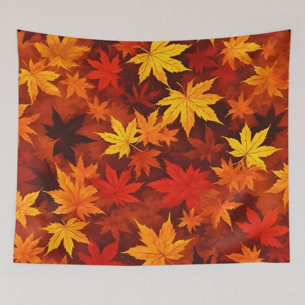 Item preview, Vermont Maple Leaves Warm Autumn Colors Fall Foliage designed and sold by LeafPrints.