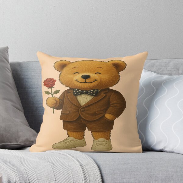 Item preview, Gentleman Bear – A Rose for You designed and sold by alizo74.