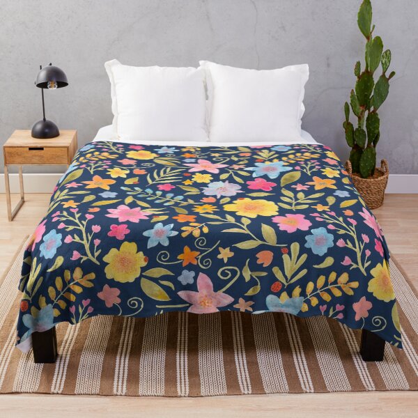 Item preview, Blue Watercolor Garden  designed and sold by Tori Morais.