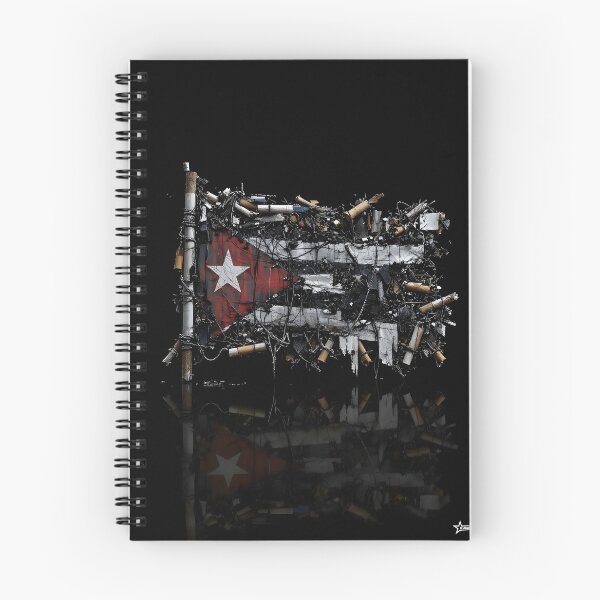 Item preview, “Flag of Ashes – Abstract Reconstruction” designed and sold by KUBANOPLUS ART.