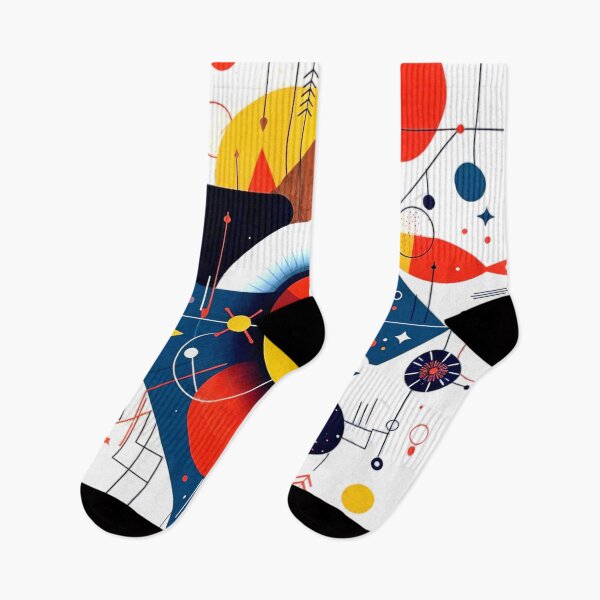 Item preview, Cosmic Geometry: Abstract Balance of Colors and Shapes designed and sold by redask2me.