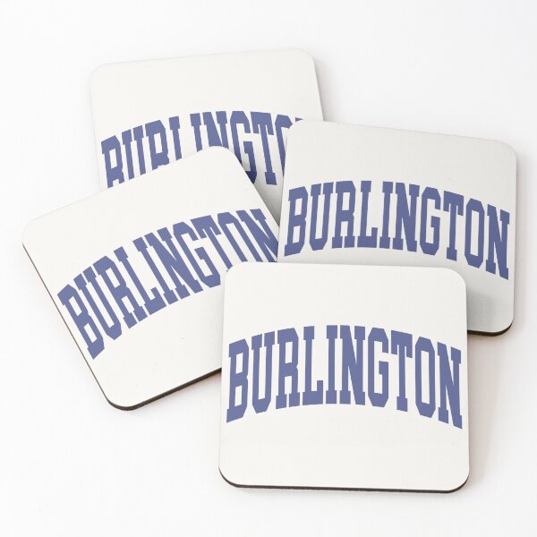 Item preview, Burlington - College Font Curved Typography  designed and sold by chosenhomes.