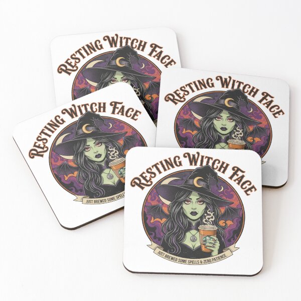 Item preview, Resting Witch Face designed and sold by BLVD DESIGNS.