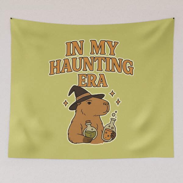 Item preview, Halloween Capybara scientist with Potions designed and sold by Meandmyshop.