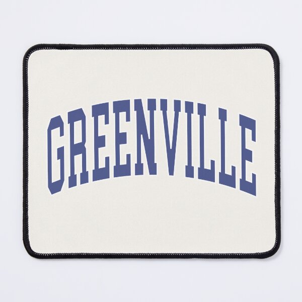 Item preview, Greenville - College Font Curved Typography designed and sold by chosenhomes.