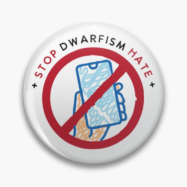 Item preview, Stop Dwarfism Hate - Dwarfism Awareness designed and sold by HelloLittleLady.
