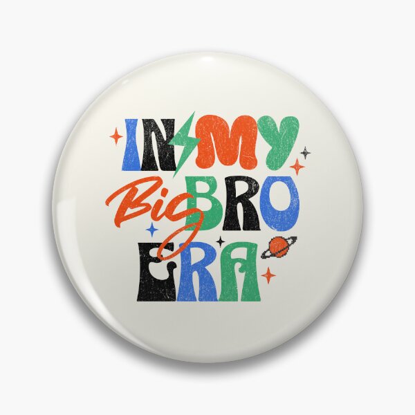 Item preview, In My Big Bro Era Retro Bold designed and sold by xxroseate.