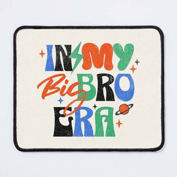 Item preview, In My Big Bro Era Retro Bold designed and sold by xxroseate.