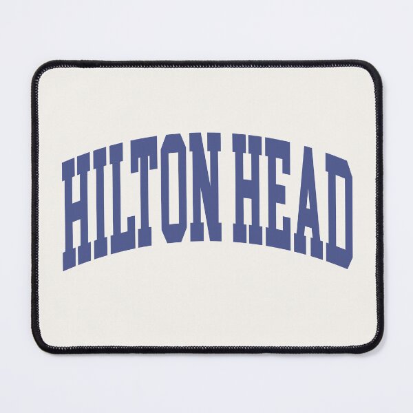 Item preview, Hilton Head - College Font Curved Typography designed and sold by chosenhomes.