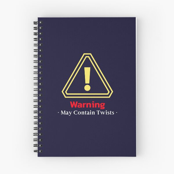 Item preview, Warning: May Contain Twists - crime writer  designed and sold by TaurusC95.