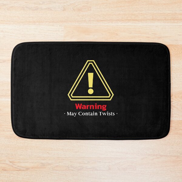 Item preview, Warning: May Contain Twists - crime writer  designed and sold by TaurusC95.