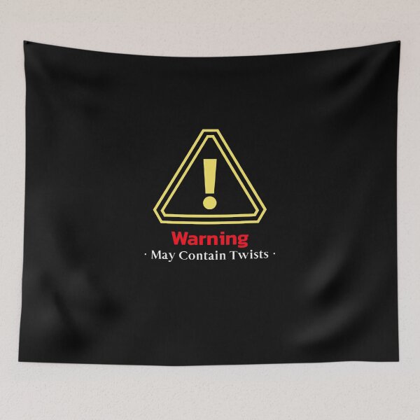 Item preview, Warning: May Contain Twists - crime writer  designed and sold by TaurusC95.