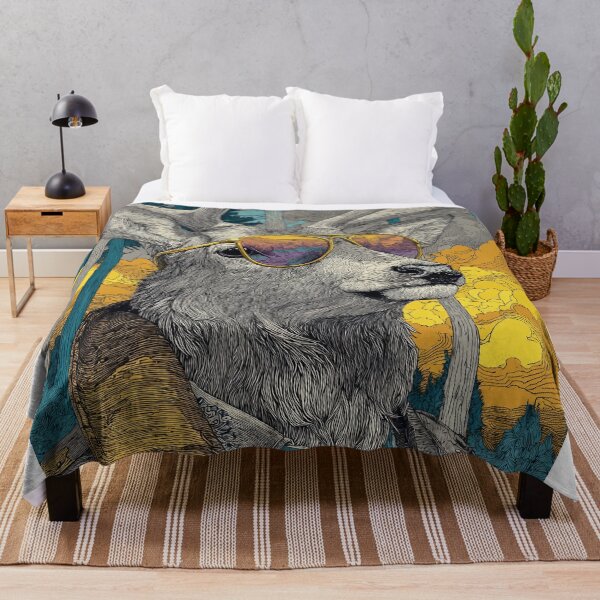 Item preview, Stylish deer with sunglasses – retro forest illustration designed and sold by Meiersbeste.