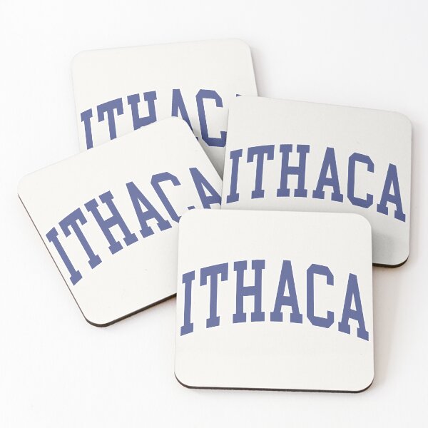 Item preview, Ithaca - College Font Curved Typography designed and sold by chosenhomes.