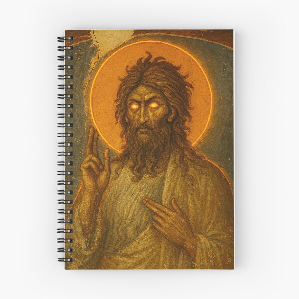 Item preview, Divine Logos Holy Icon Fierce Mystic Guru Sage designed and sold by hauntedtees.