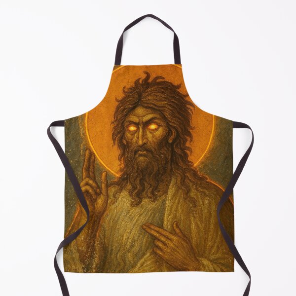 Item preview, Divine Logos Holy Icon Fierce Mystic Guru Sage designed and sold by hauntedtees.