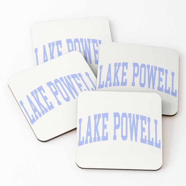 Item preview, Lake Powell - College Font Curved Typography designed and sold by chosenhomes.