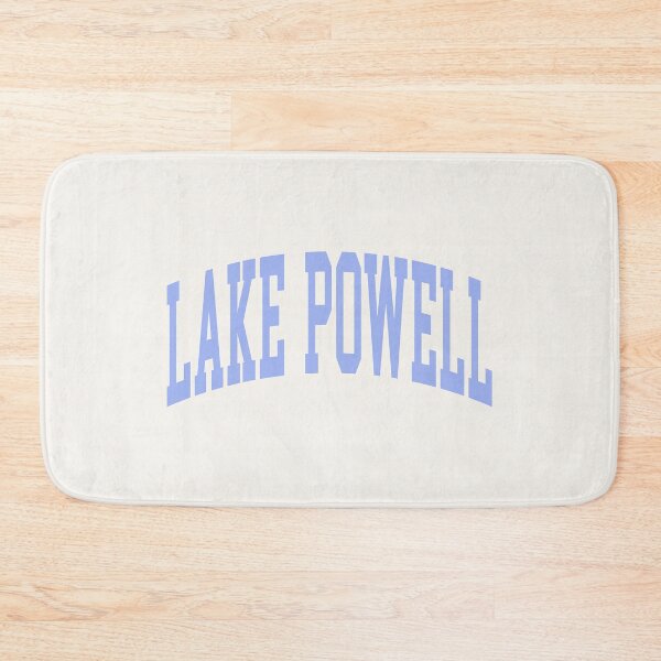 Artikelvorschau, Lake Powell – College-Schriftart, gebogene Typografie entworfen und verkauft von chosenhomes.